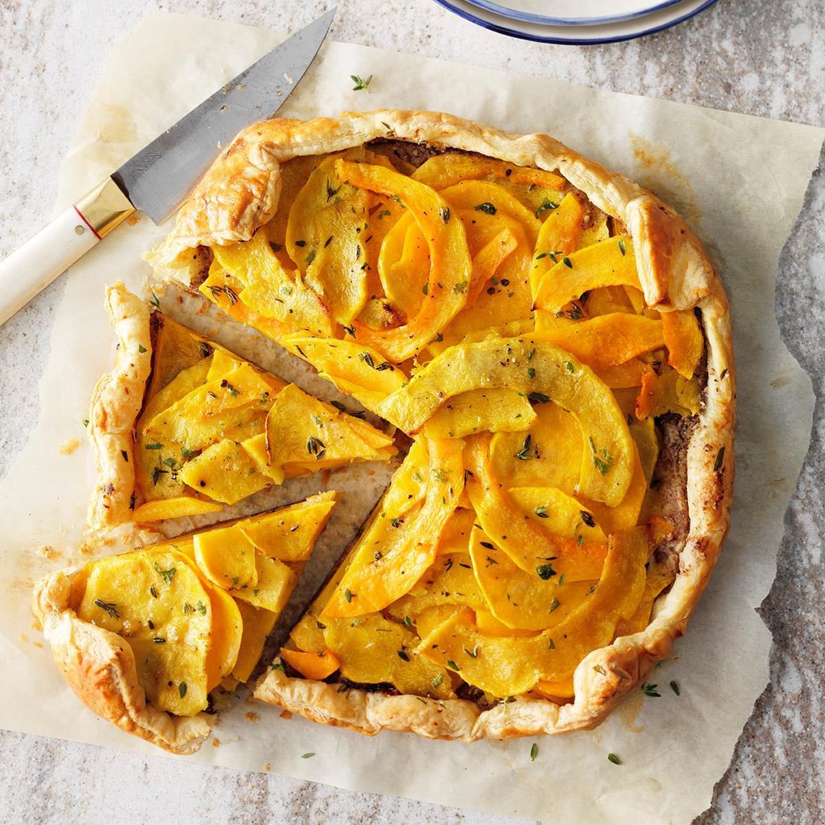 Rustic Squash Tarts