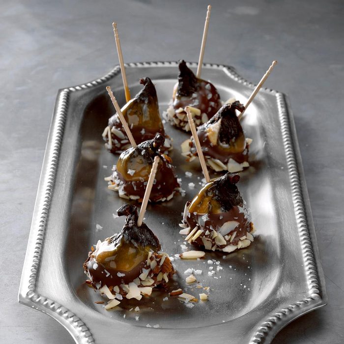 Salted Caramel & Dark Chocolate Figs