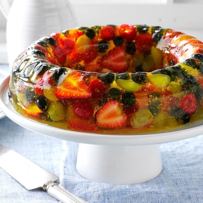 Sangria Gelatin Ring