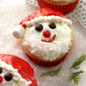 Santa Cupcakes