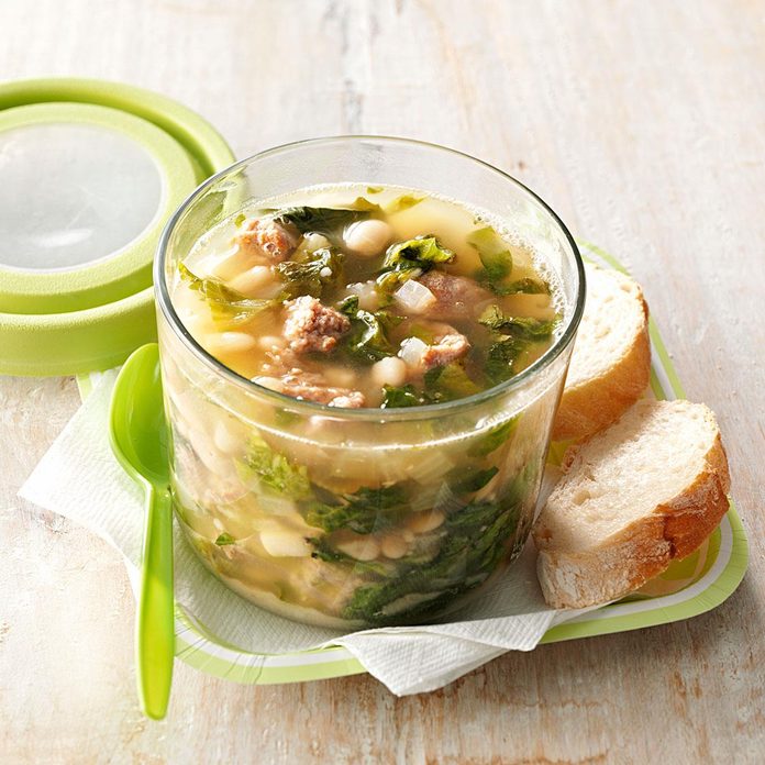 Sausage & Cannellini Bean Soup