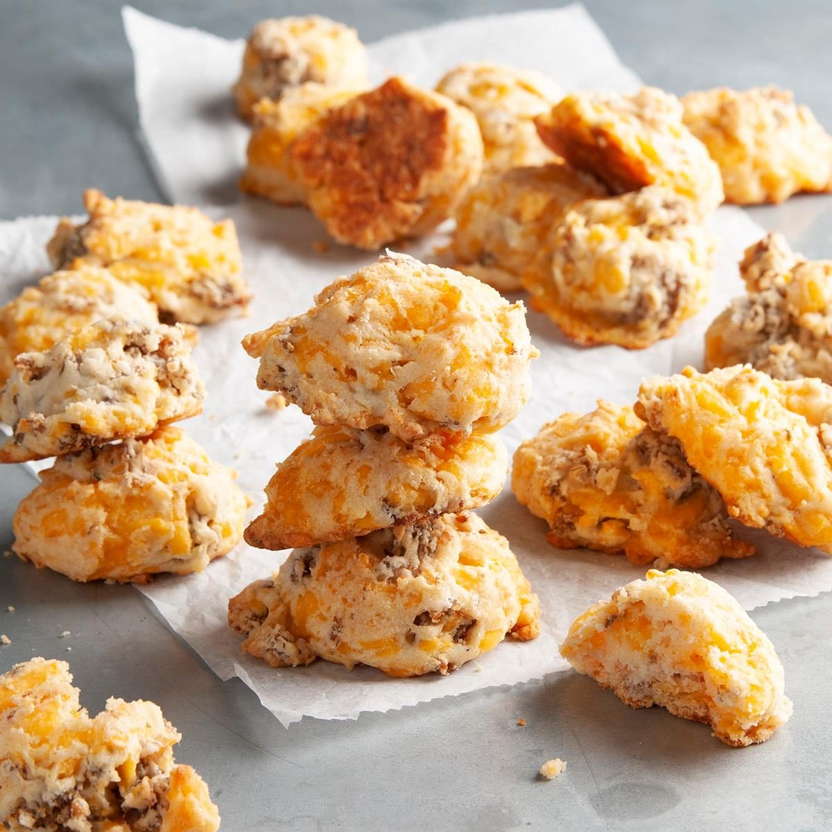 Sausage Cheese Puffs