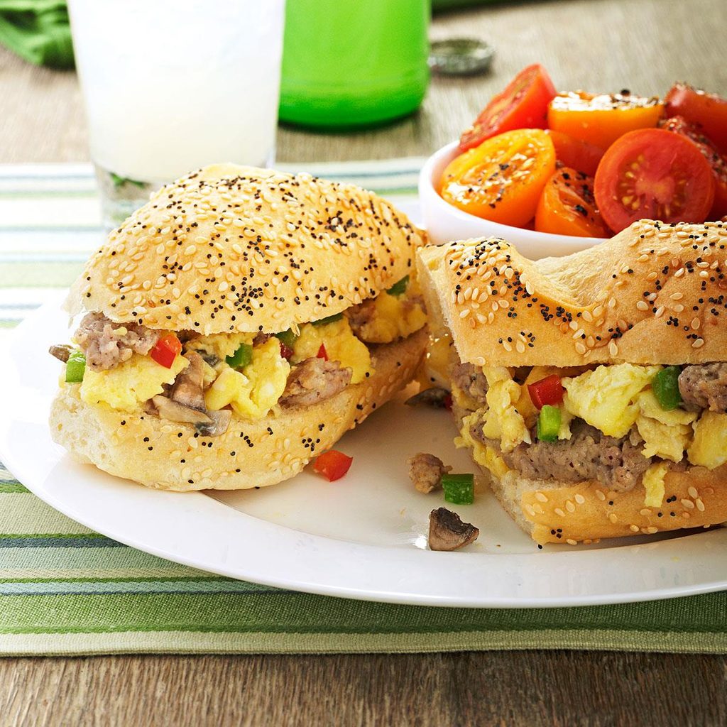 Sausage Egg Subs