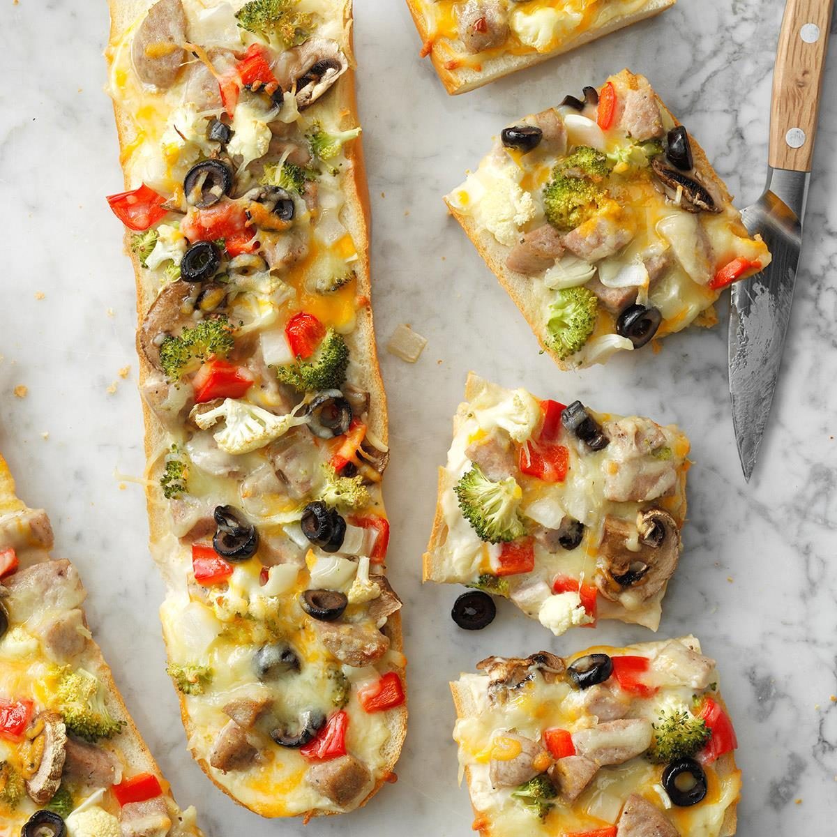 Sausage French Bread Pizza