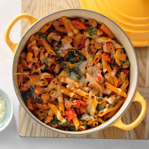 Sausage Pasta with Vegetables