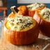 Sausage & Rice Stuffed Pumpkins