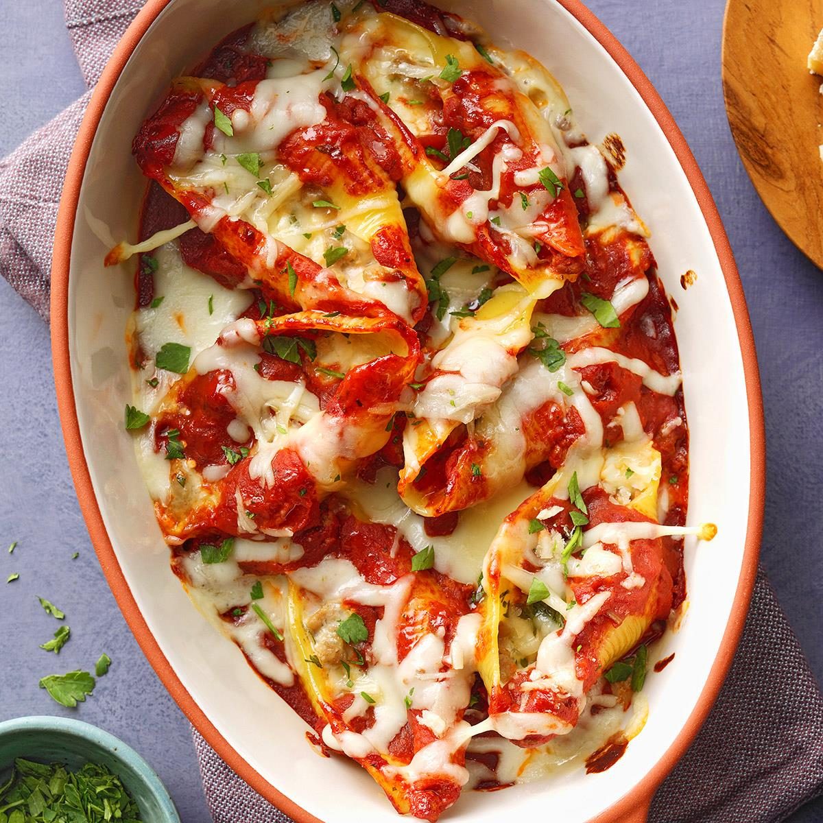 Sausage-Stuffed Shells