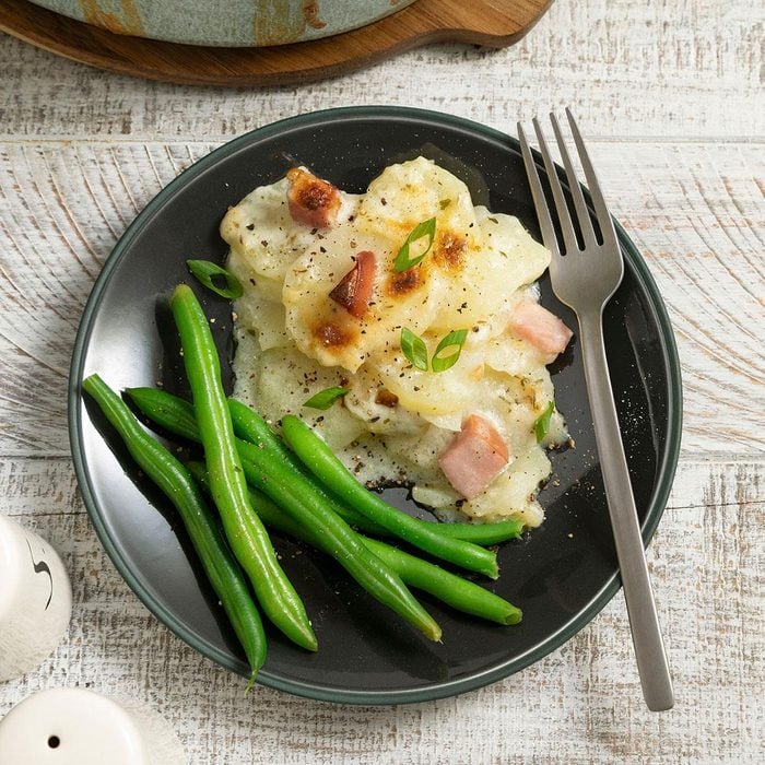 Scalloped Potatoes with Ham