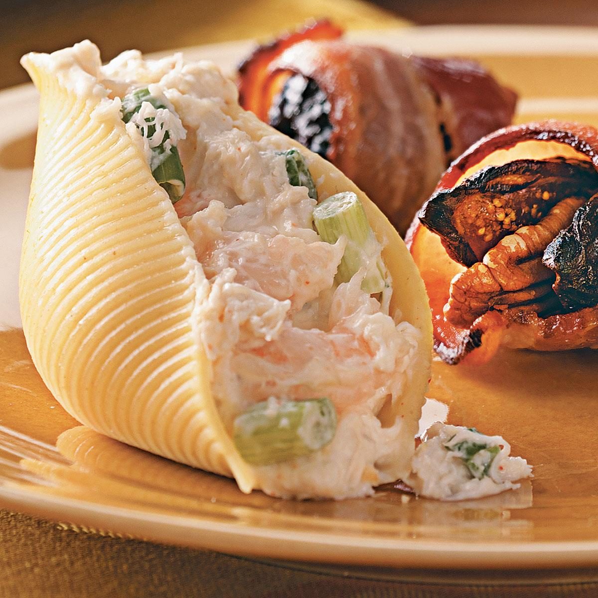 Creamy Seafood-Stuffed Shells Recipe