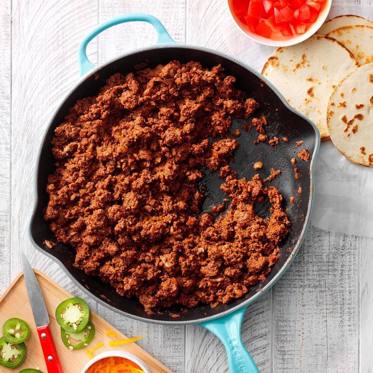 Seasoned Taco Meat