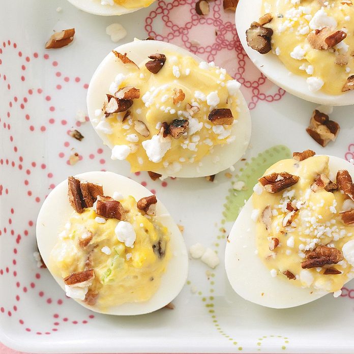 Secret-Ingredient Stuffed Eggs