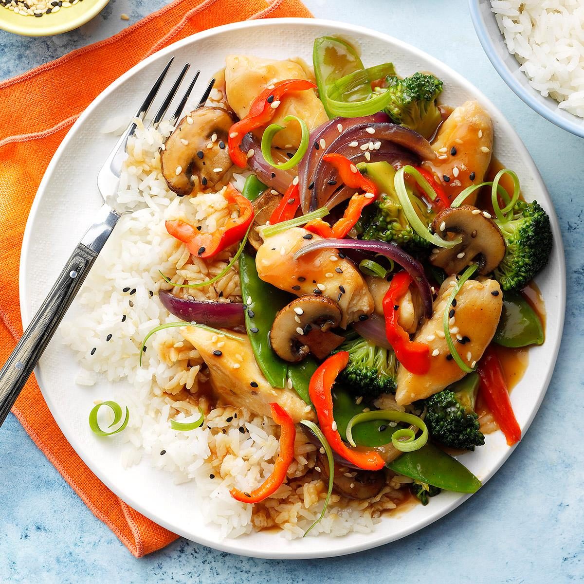 Sesame Chicken Stir-Fry