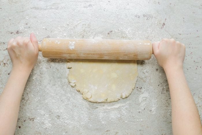 Roll out pie dough