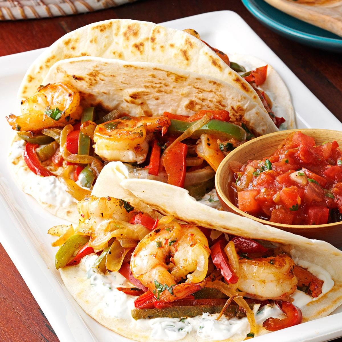 Shrimp Fajitas