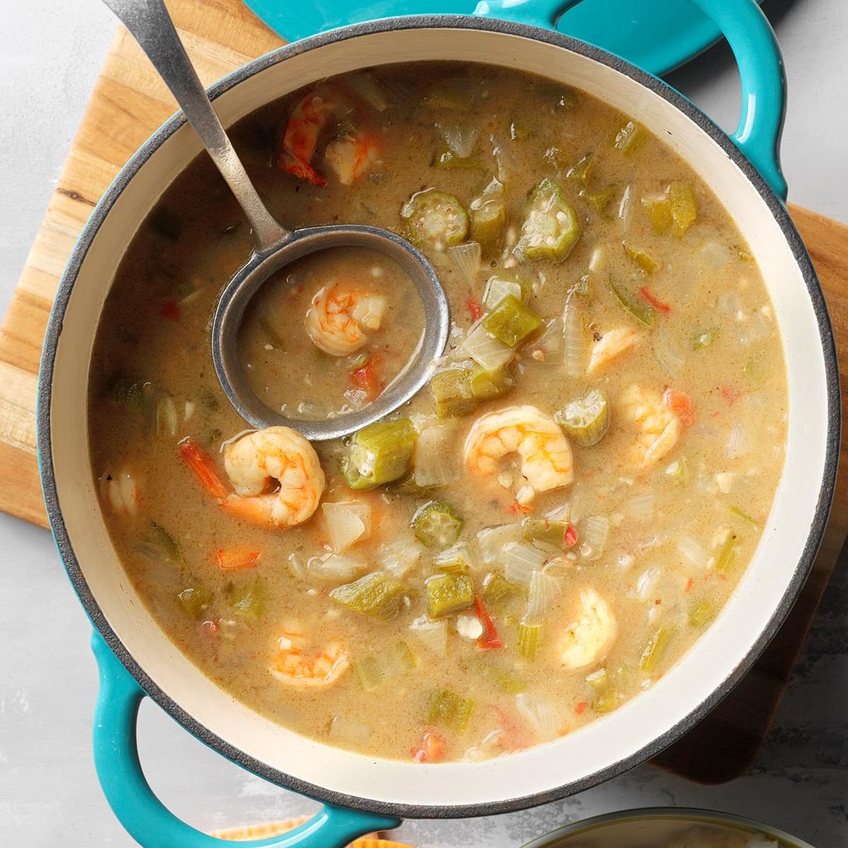 Thursday: Shrimp Gumbo