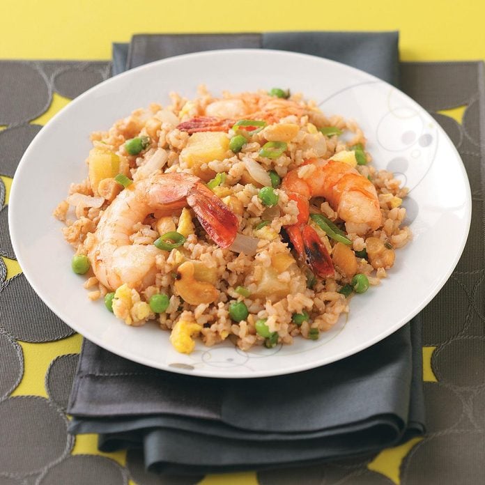 Shrimp and Pineapple Fried Rice