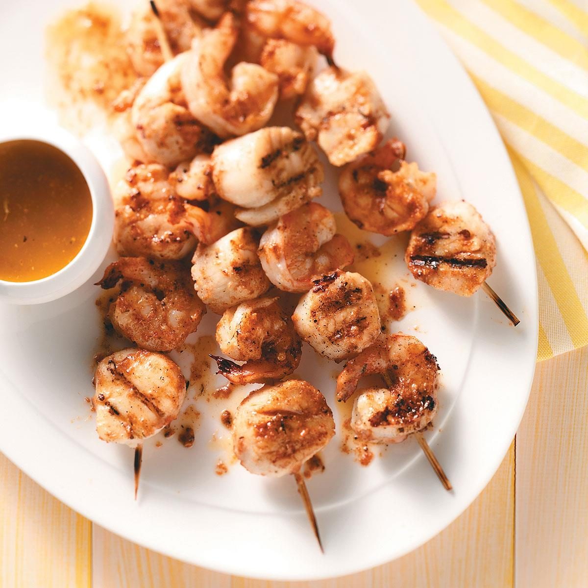 Shrimp and Scallop Kabobs