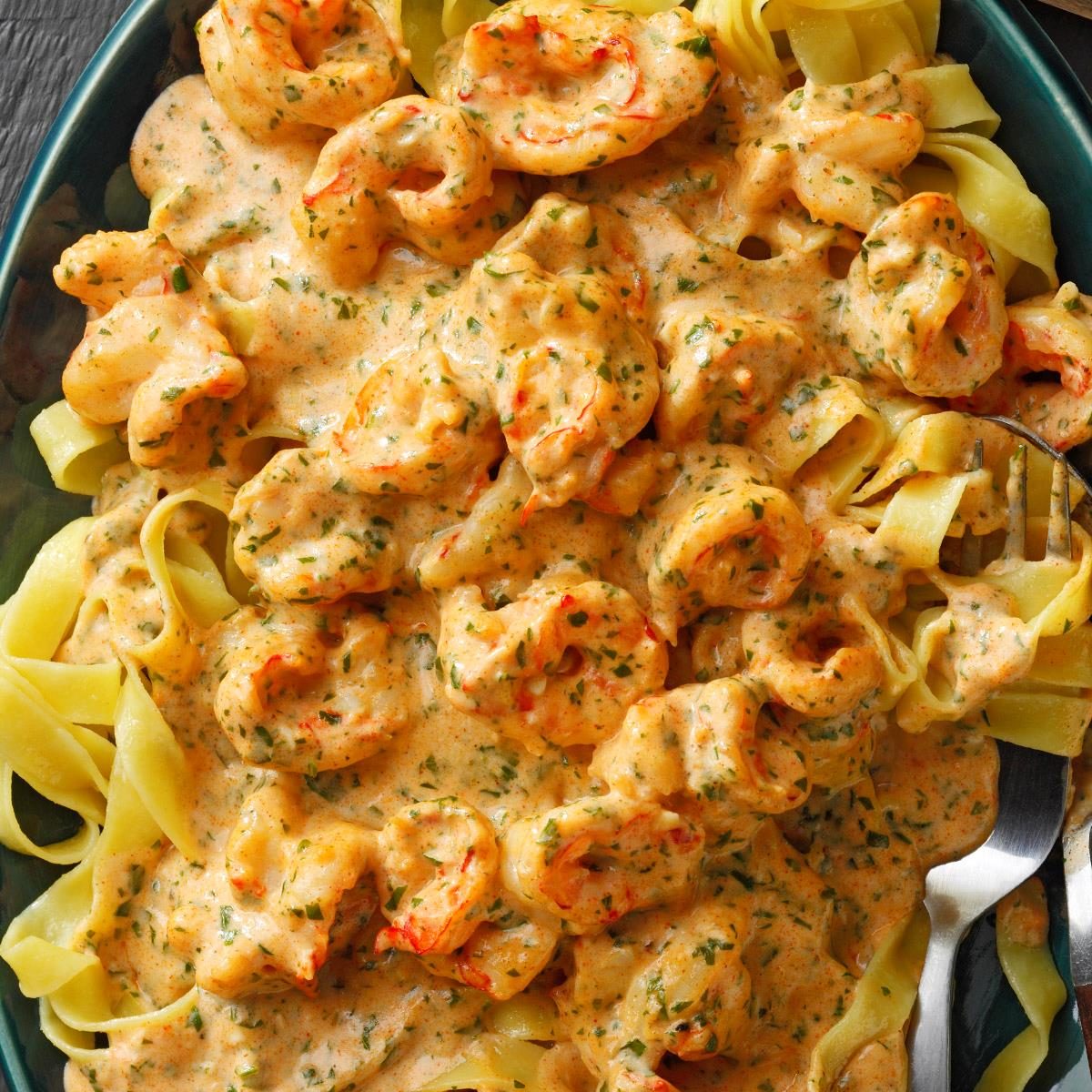 Shrimp in Cream Sauce