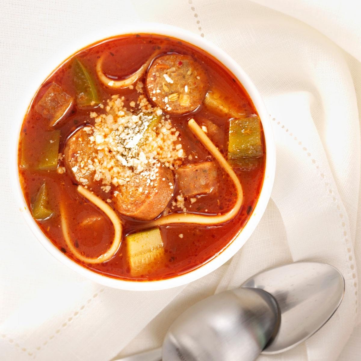 Simple Italian Sausage Soup