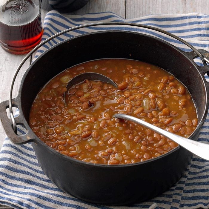 Simple Maple Baked Beans