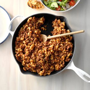 Skillet Beef and Macaroni