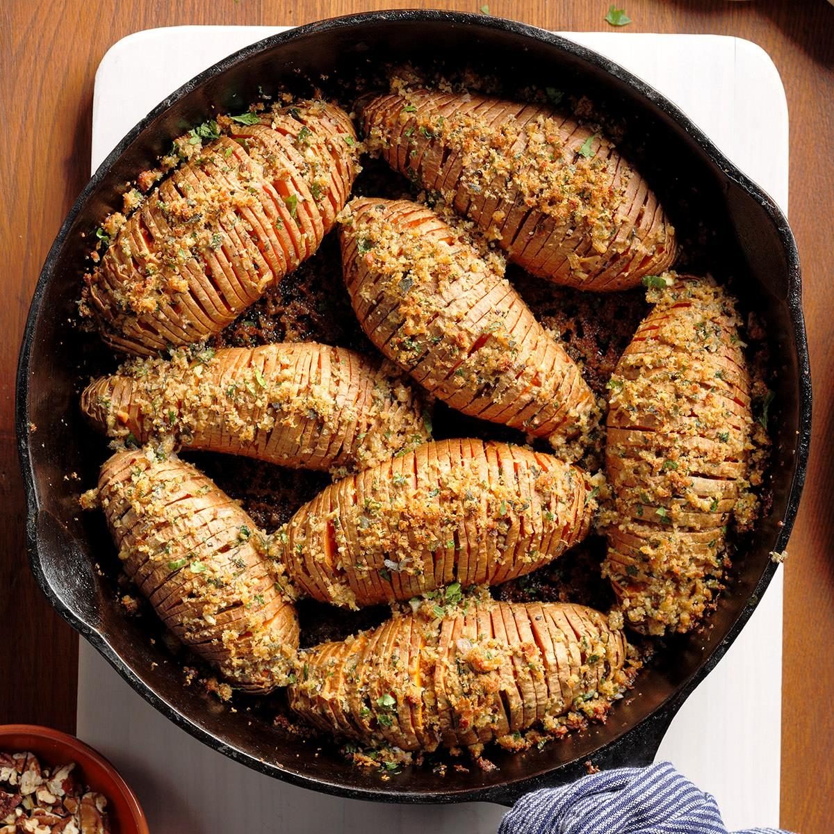 Hasselback Sweet Potatoes