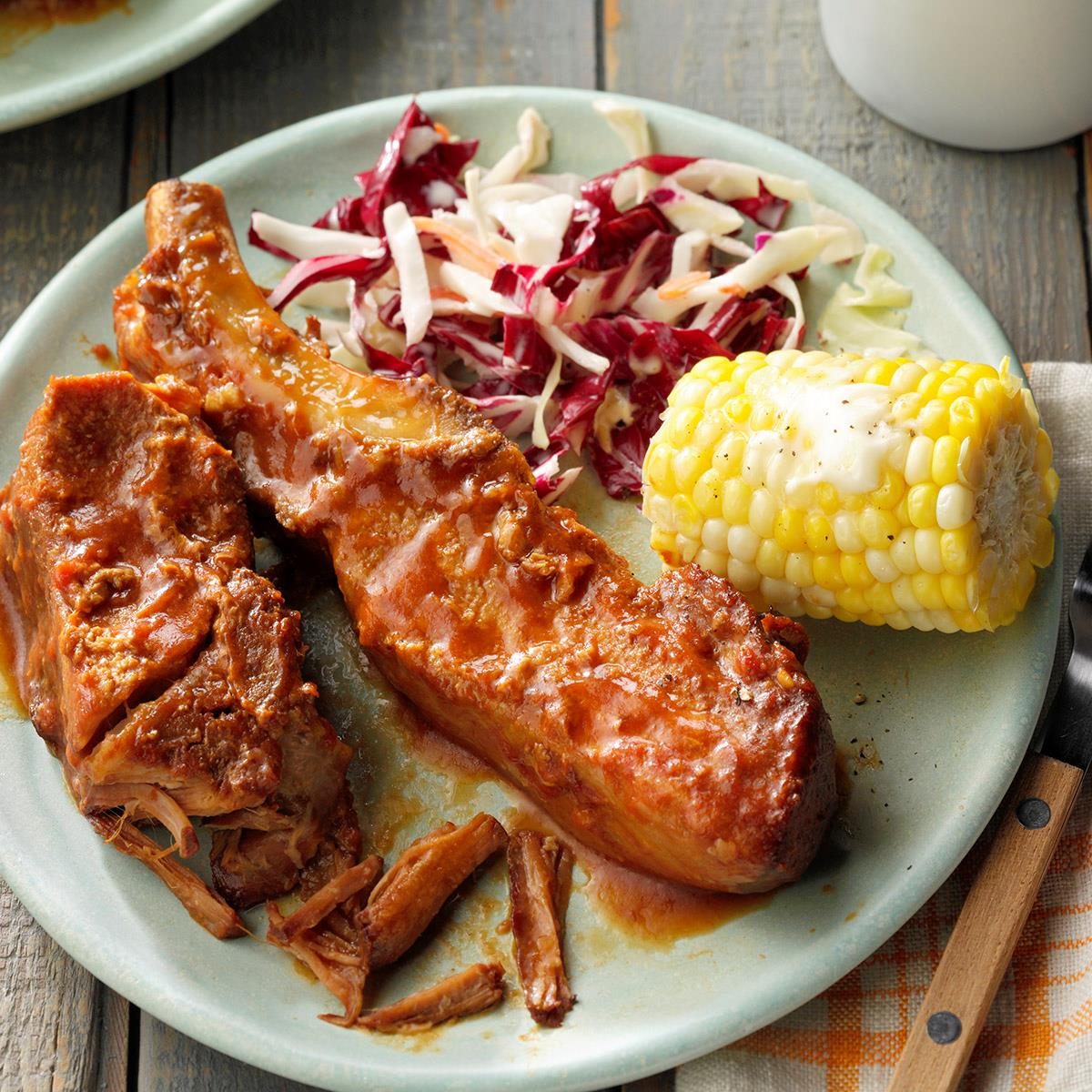 Slow-Cooked BBQ Pork Ribs