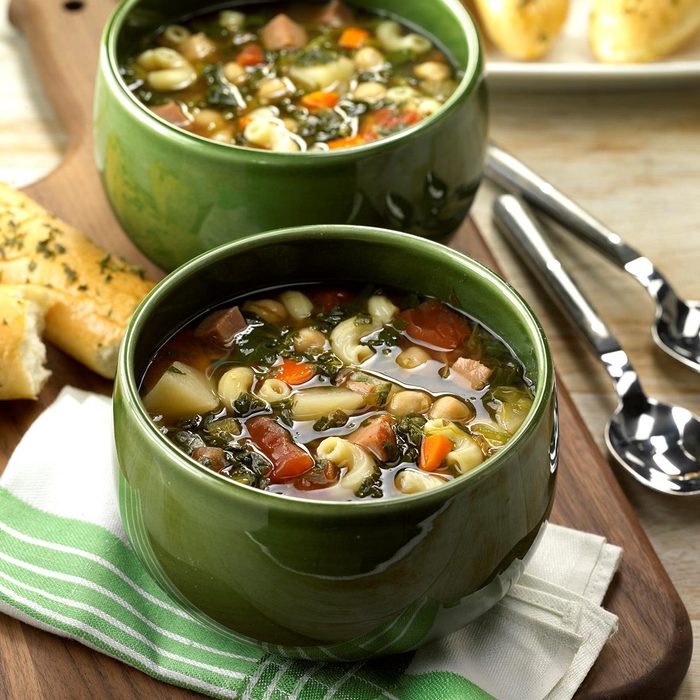 Slow-Cooked Minestrone Soup