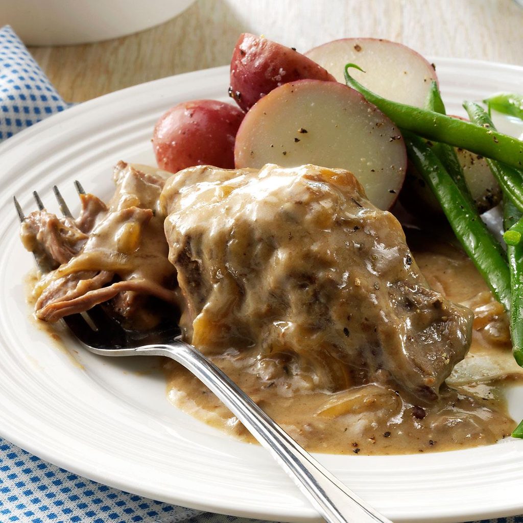 Slow-Cooker Round Steak