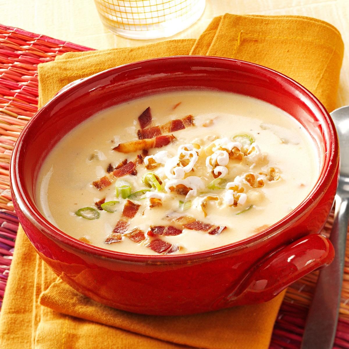 Slow-Cooked Savory Cheese Soup