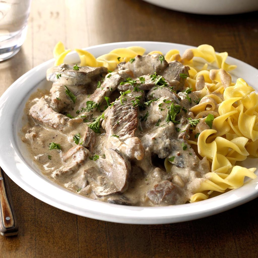Cheesy Beef Stroganoff Recipe: How to Make It | Taste of Home