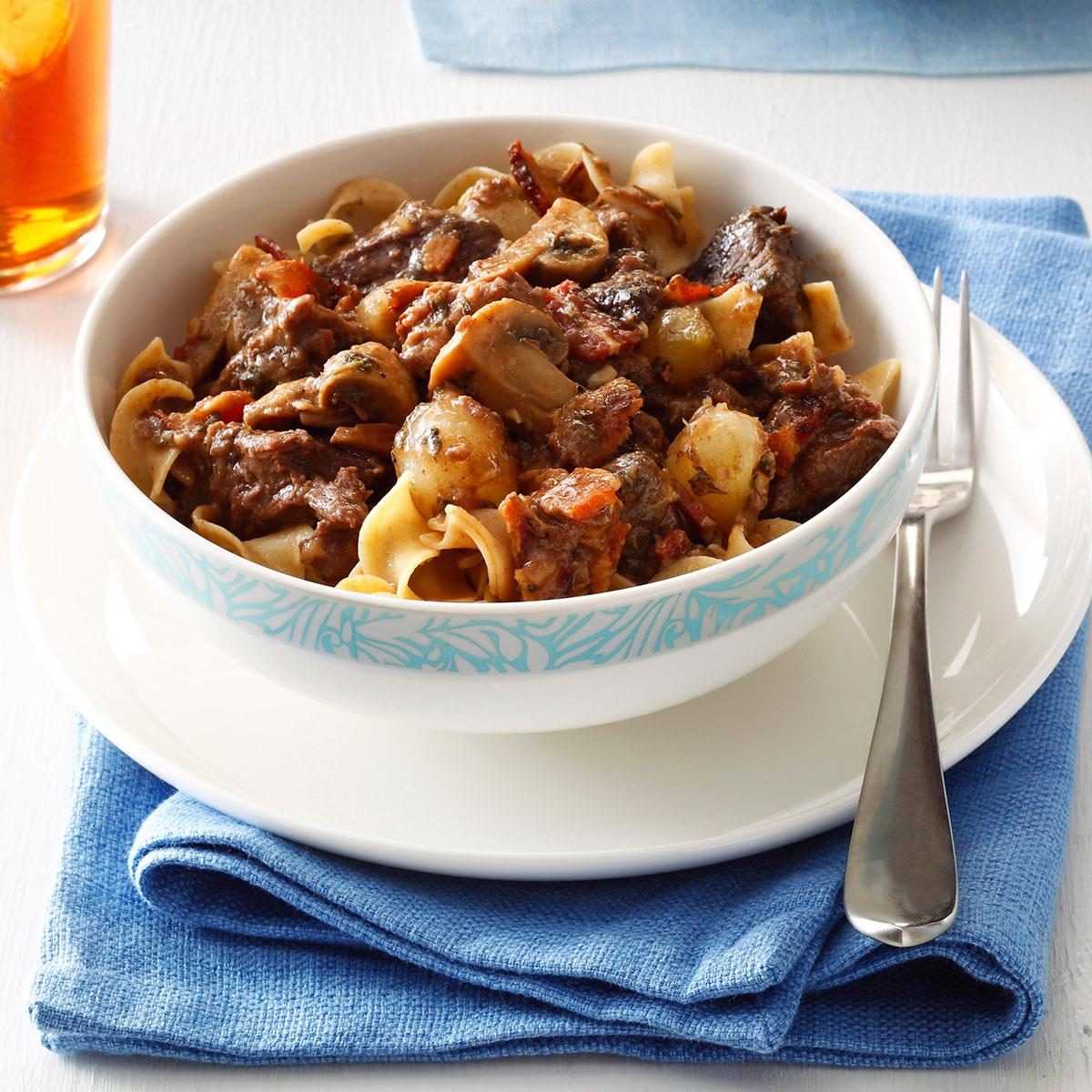 Slow-Cooker Boeuf Bourguignon