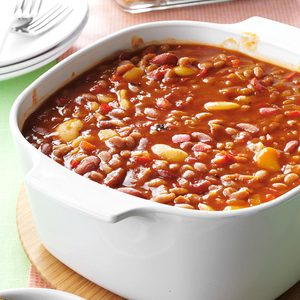 Slow Cooker Calico Beans