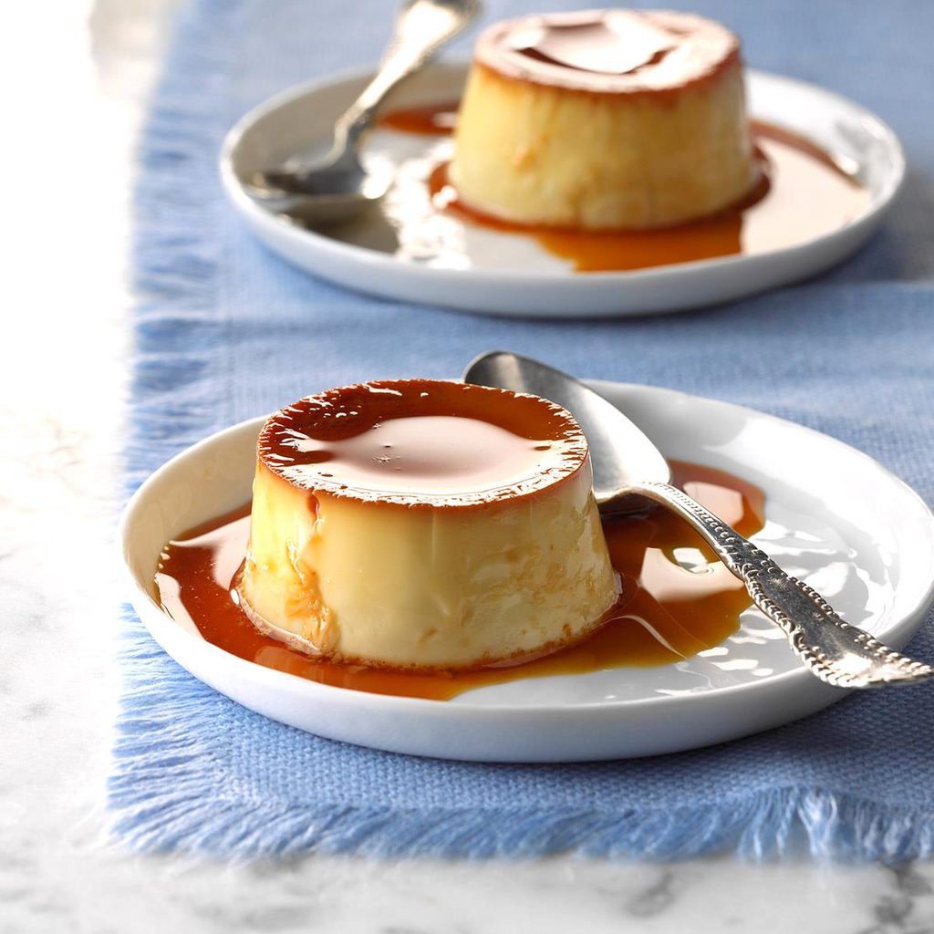 Slow-Cooker Flan in a Jar