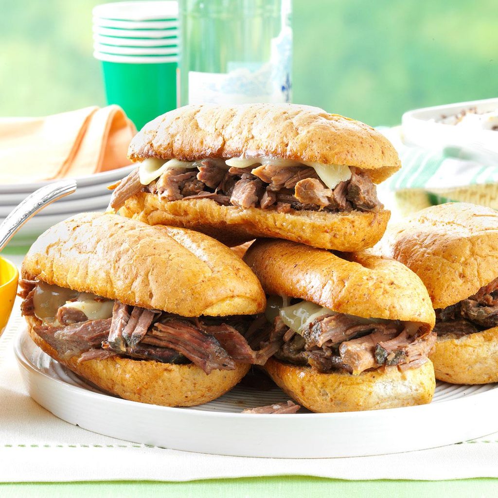 Pulled Brisket Sandwiches Recipe | Taste of Home