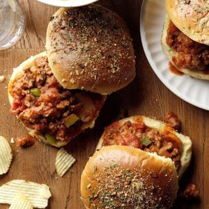 Slow-Cooker Italian Sloppy Joes