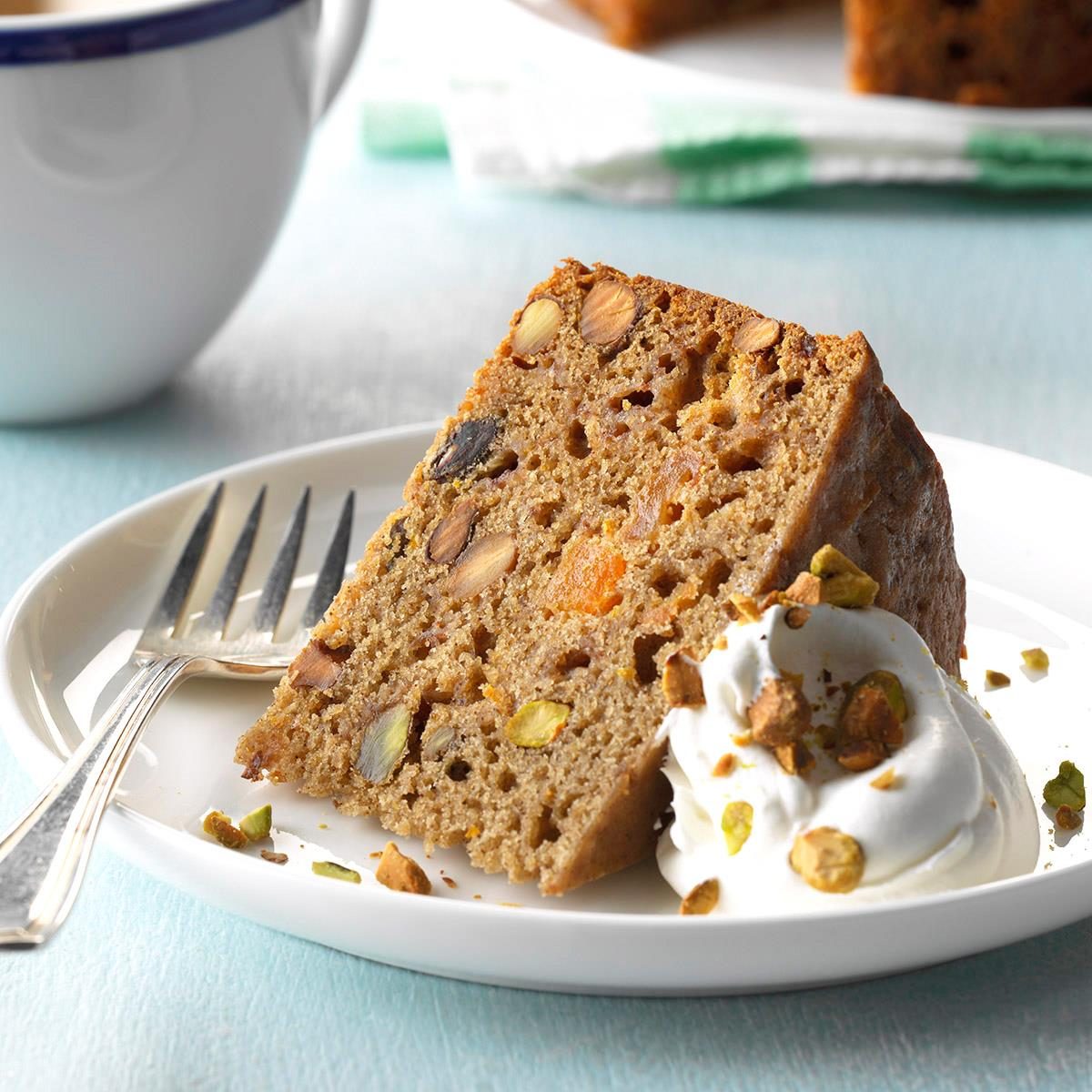 Slow-Cooker Mixed Fruit & Pistachio Cake