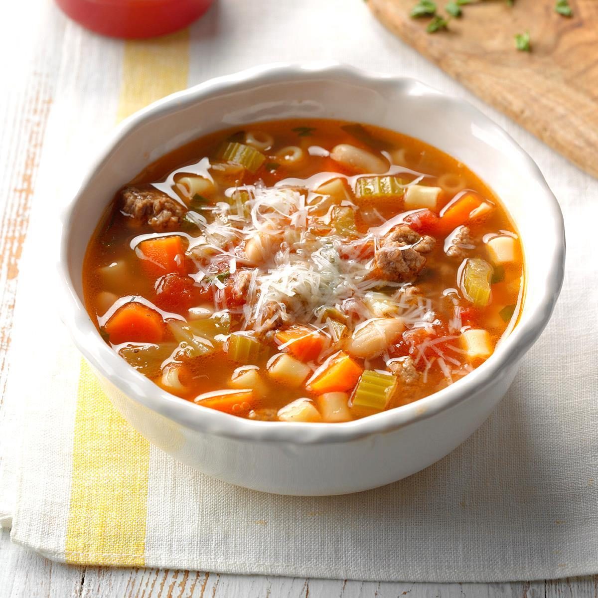 Slow-Cooker Pasta e Fagioli