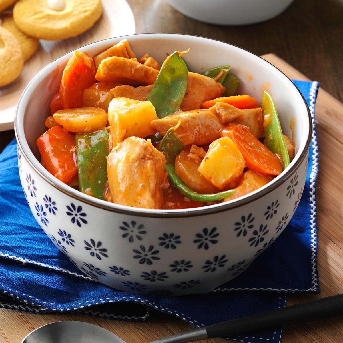 Slow Cooker Sweet-and-Sour Chicken Recipe | Taste of Home