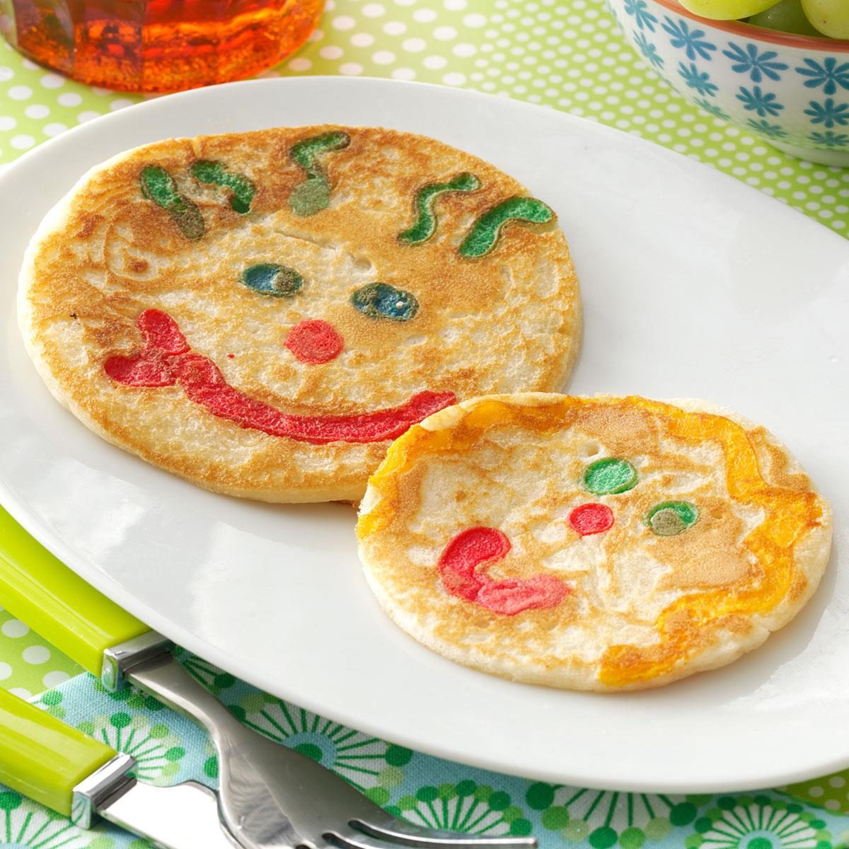 Smiley Face Pancakes