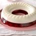 Snowy Raspberry Gelatin Mold