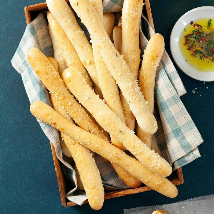 Soft Garlic Breadsticks