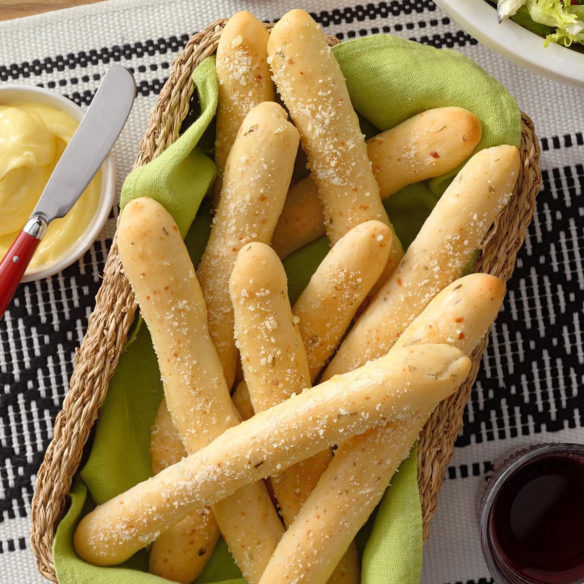 Soft Garlic Breadsticks