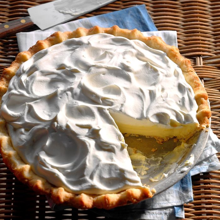 Sour Cream-Lemon Pie