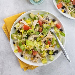 South-of-the-Border Chicken Salad with Tequila Lime Dressing