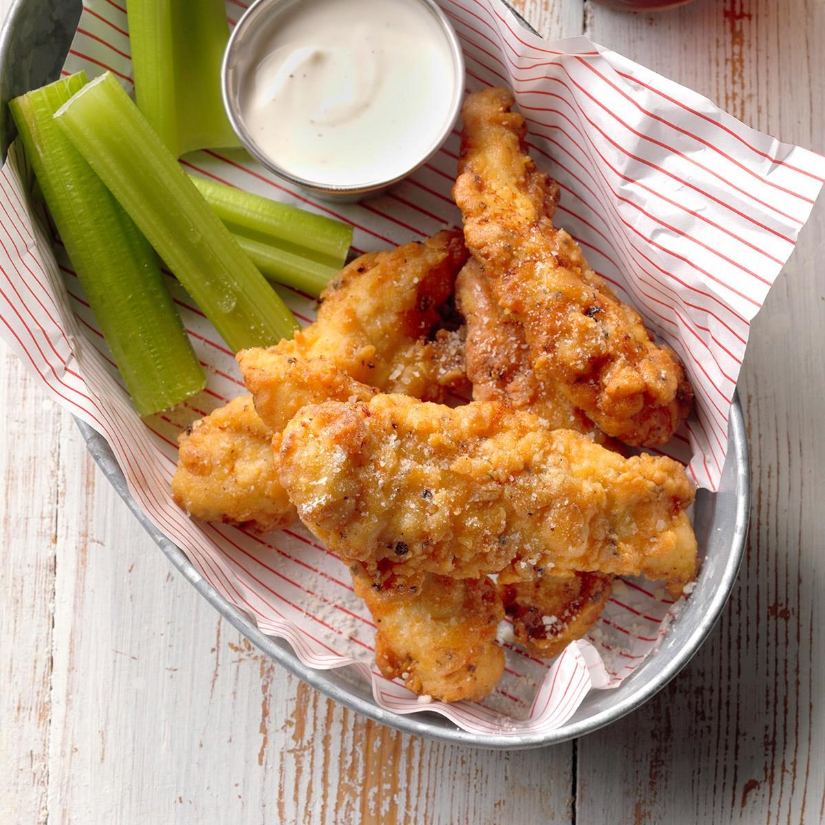 Southern Fried Chicken Strips Recipe: How to Make It | Taste of Home