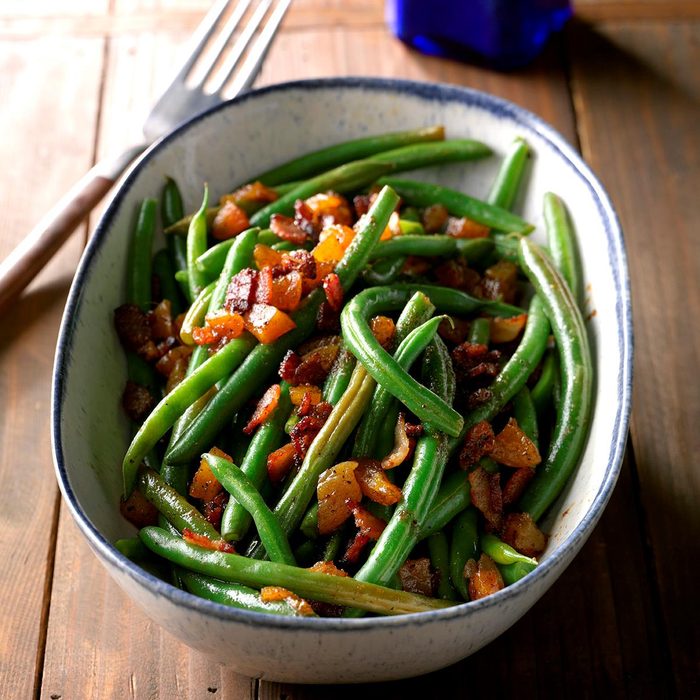 Southern Green Beans with Apricots