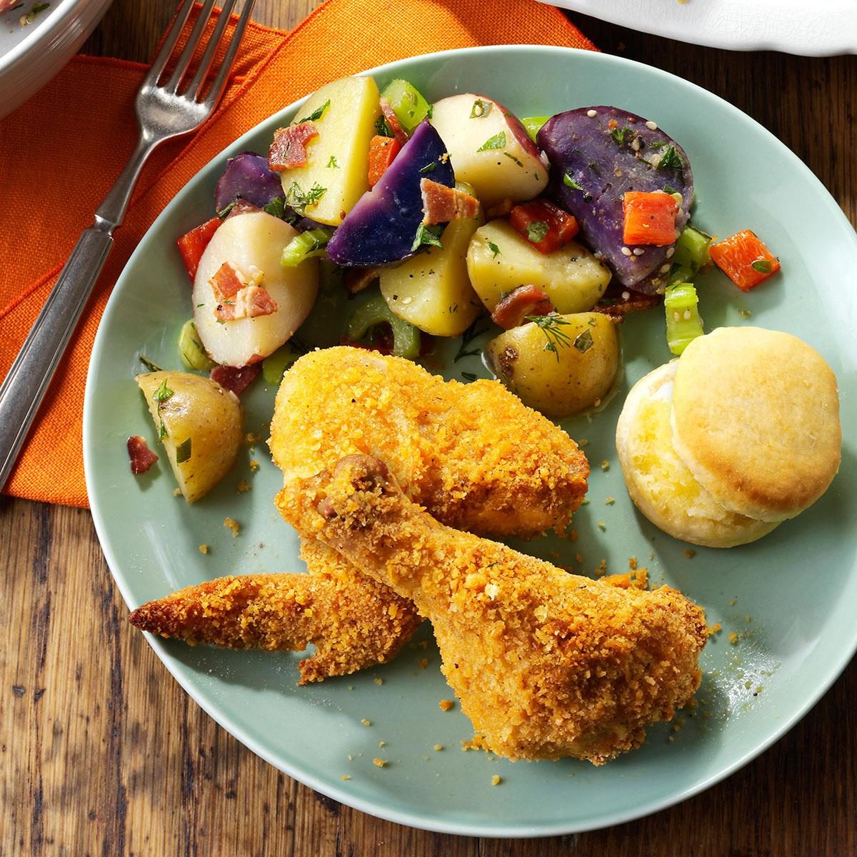 Day 13: Southern-Style Oven-Fried Chicken