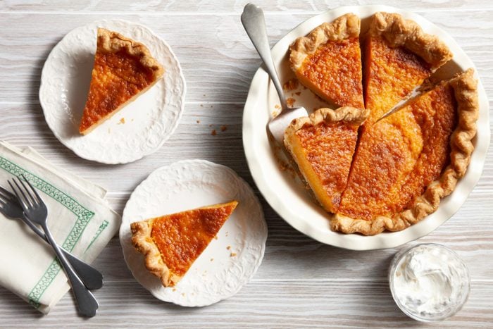 A Plate of Southern Sweet Potato Pie