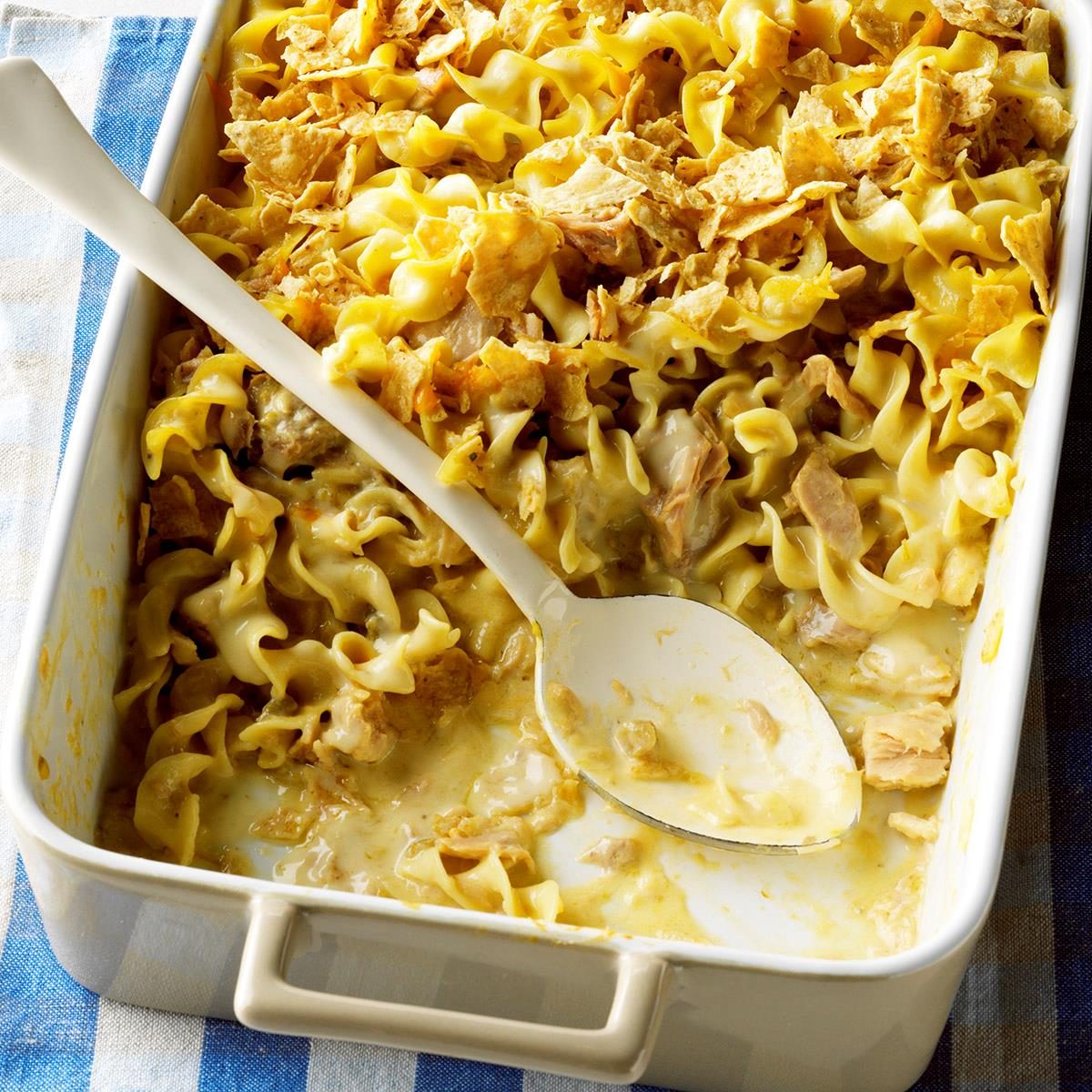 Southwest Tuna Noodle Bake